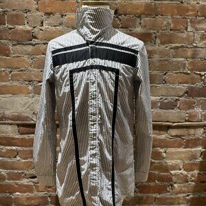 Rick Owens Mainline Striped Graphic Shirt – RU14S1294-GRAPH – SS14